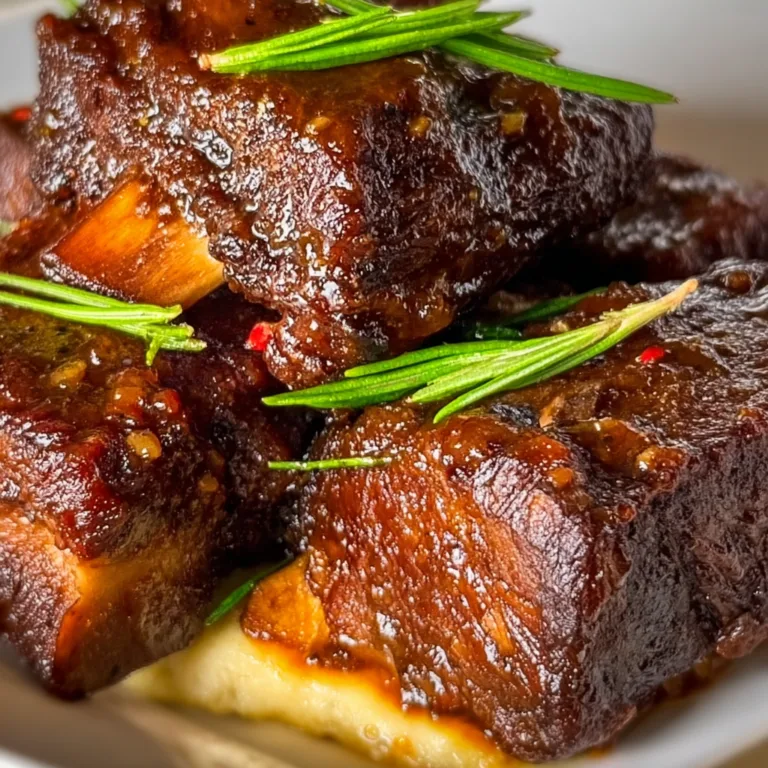 Tender Melt-in-Your-Mouth Beef Short Ribs Recipe | Juicy &amp; Flavorful