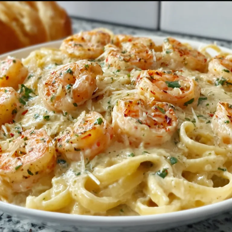 Creamy Olive Garden Shrimp Alfredo Recipe – Easy &amp; Delicious Pasta Dish