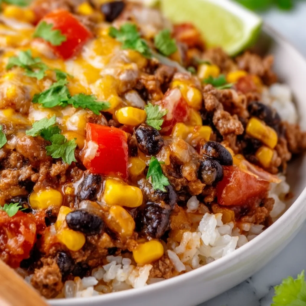 Easy One Pot Burrito Bowls Recipe | Quick &amp; Delicious Meal