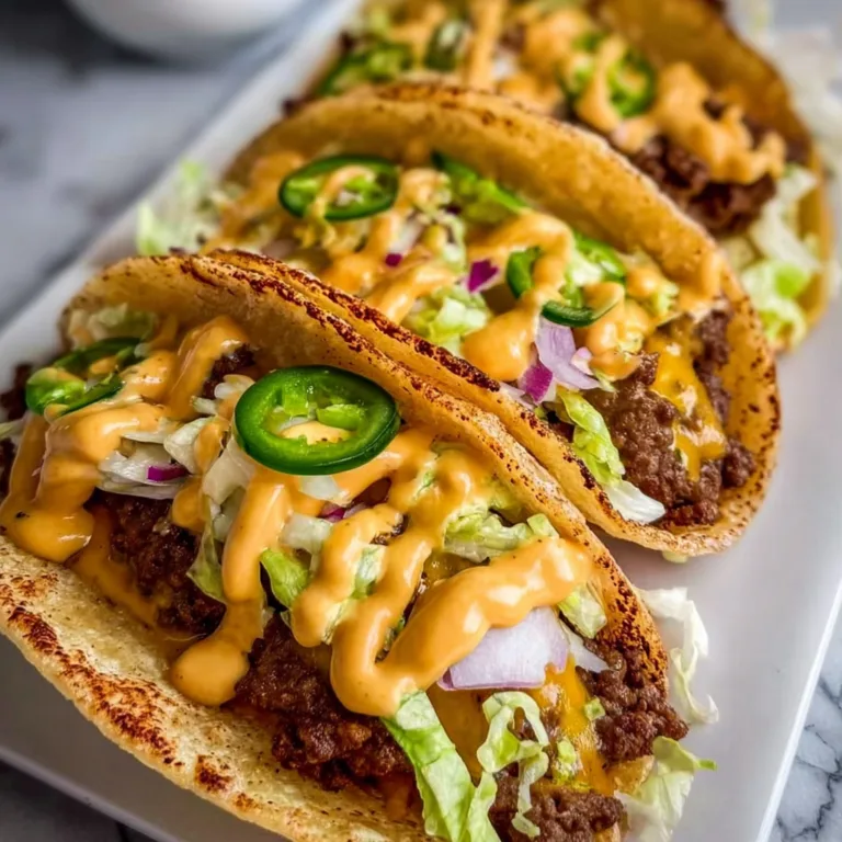 Delicious Smash Burger Tacos | Juicy, Crispy &amp; Flavor-Packed Recipes