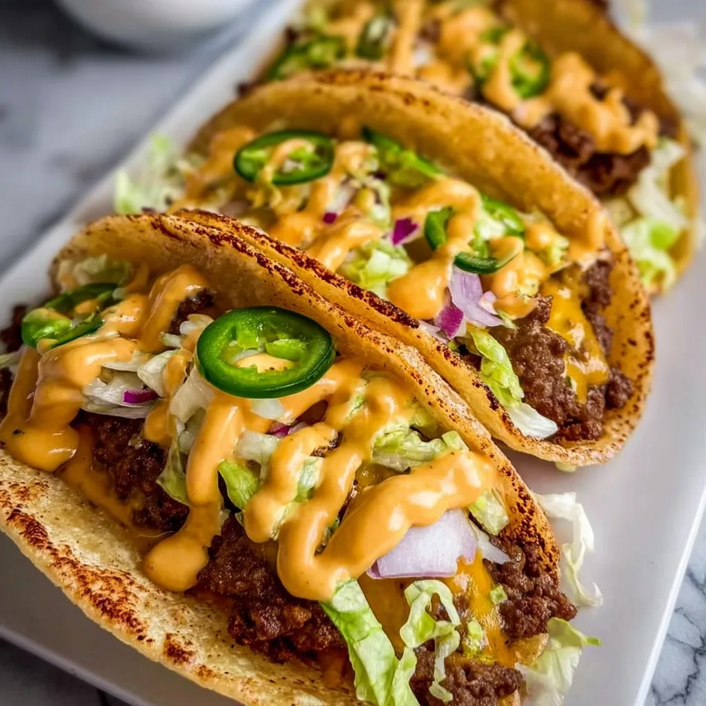 Delicious Smash Burger Tacos | Juicy, Crispy &amp; Flavor-Packed Recipes