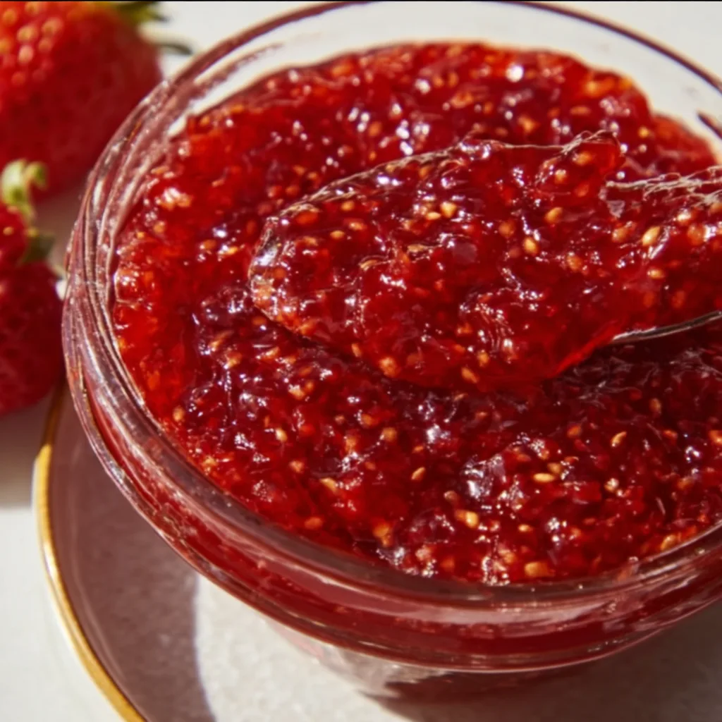 Easy Strawberry Freezer Jam Recipe | Homemade Quick &amp; Delicious Jam
