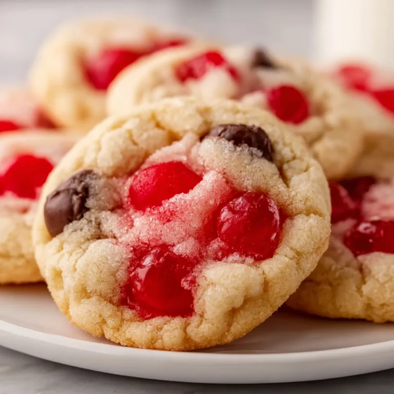 Delicious Sweet Maraschino Cherry Cookies Recipe – Easy &amp; Tasty Treats