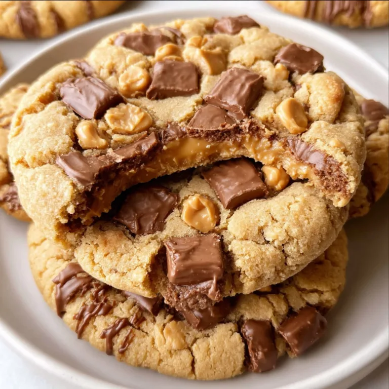 Delicious Triple Reese’s Peanut Butter Cookies Recipe | Easy &amp; Chewy Treats