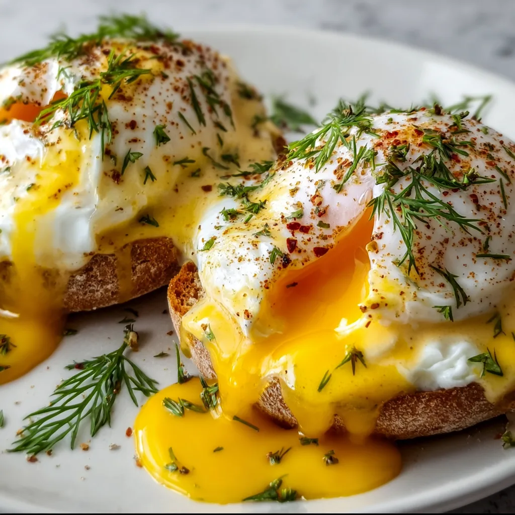 Çılbır Eggs Benedict Fusion Recipe | Turkish-Inspired Eggs Benedict Delight