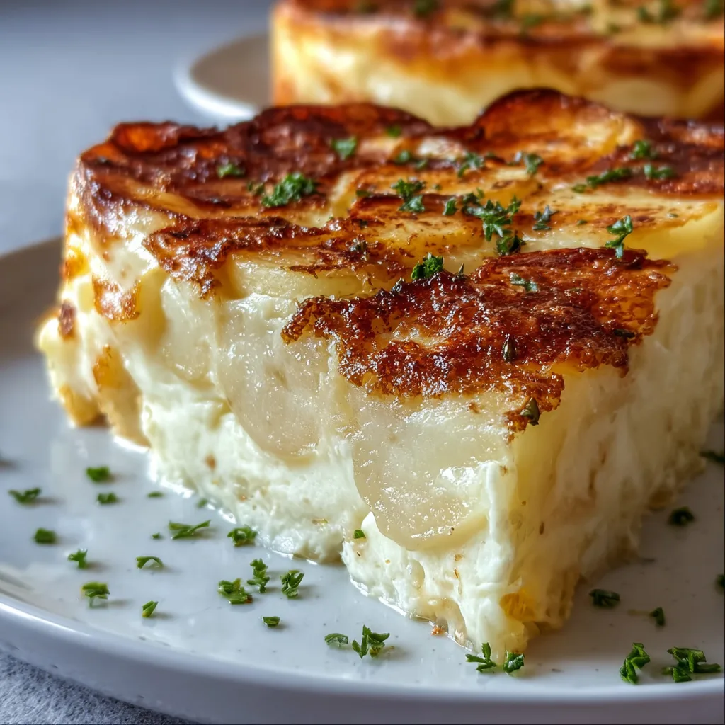 Creamy Cheese and Potato Pie Recipe | Easy, Delicious Comfort Food