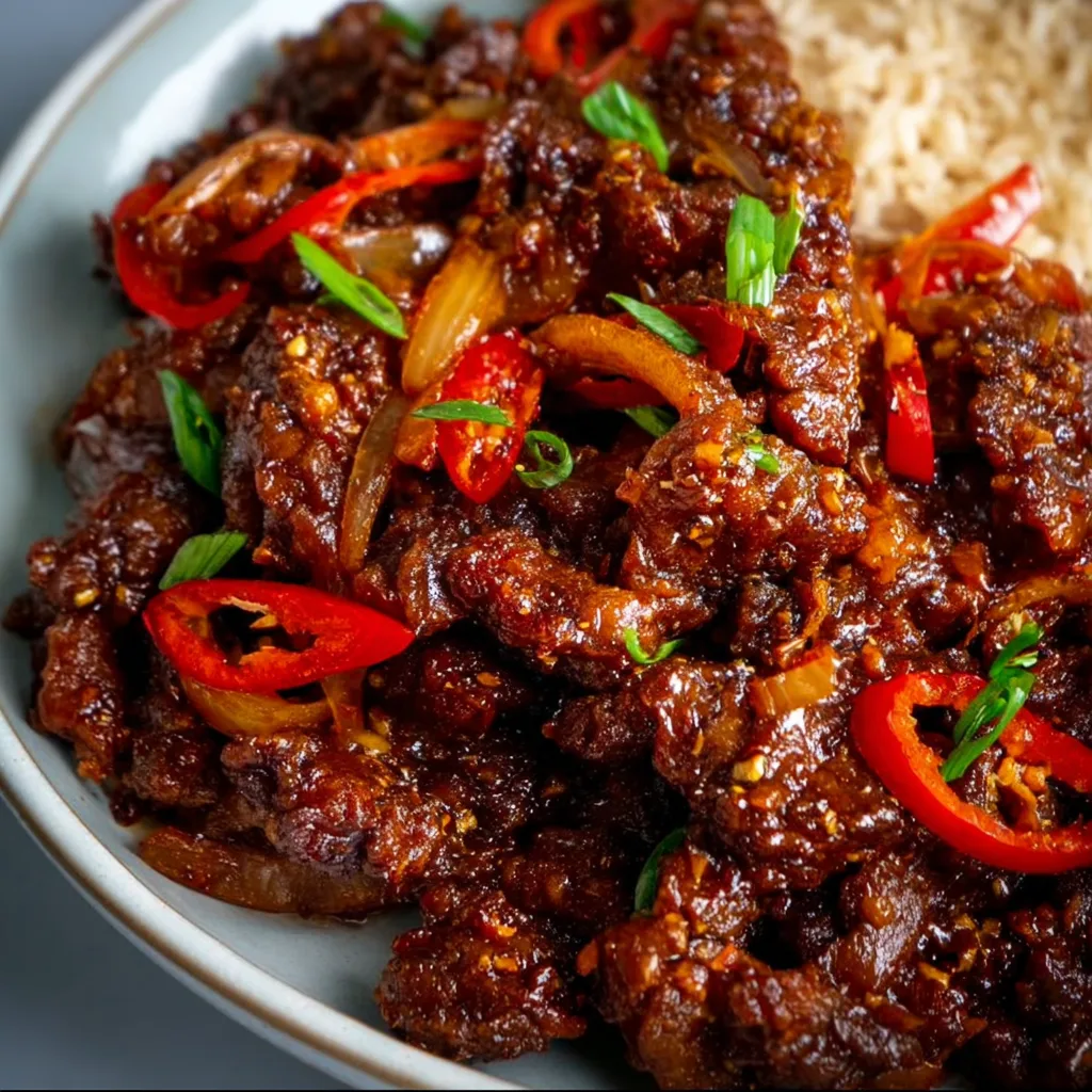 Crispy Chilli Beef Recipe | Spicy, Crunchy &amp; Delicious Beef Dish