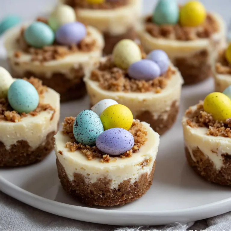 Easter Mini Egg Cheesecakes | Delicious Festive Dessert Recipe