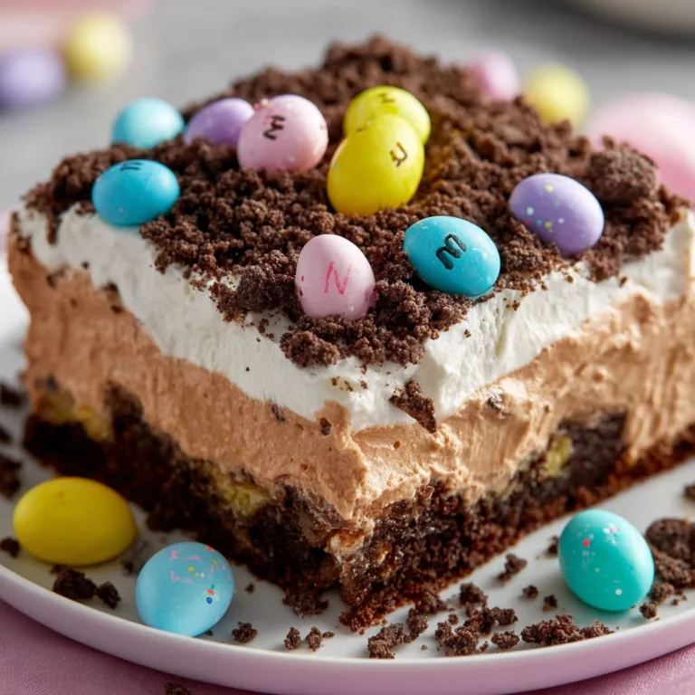 Easy No Bake Easter Dirt Cake Casserole Recipe – Quick &amp; Delicious Dessert