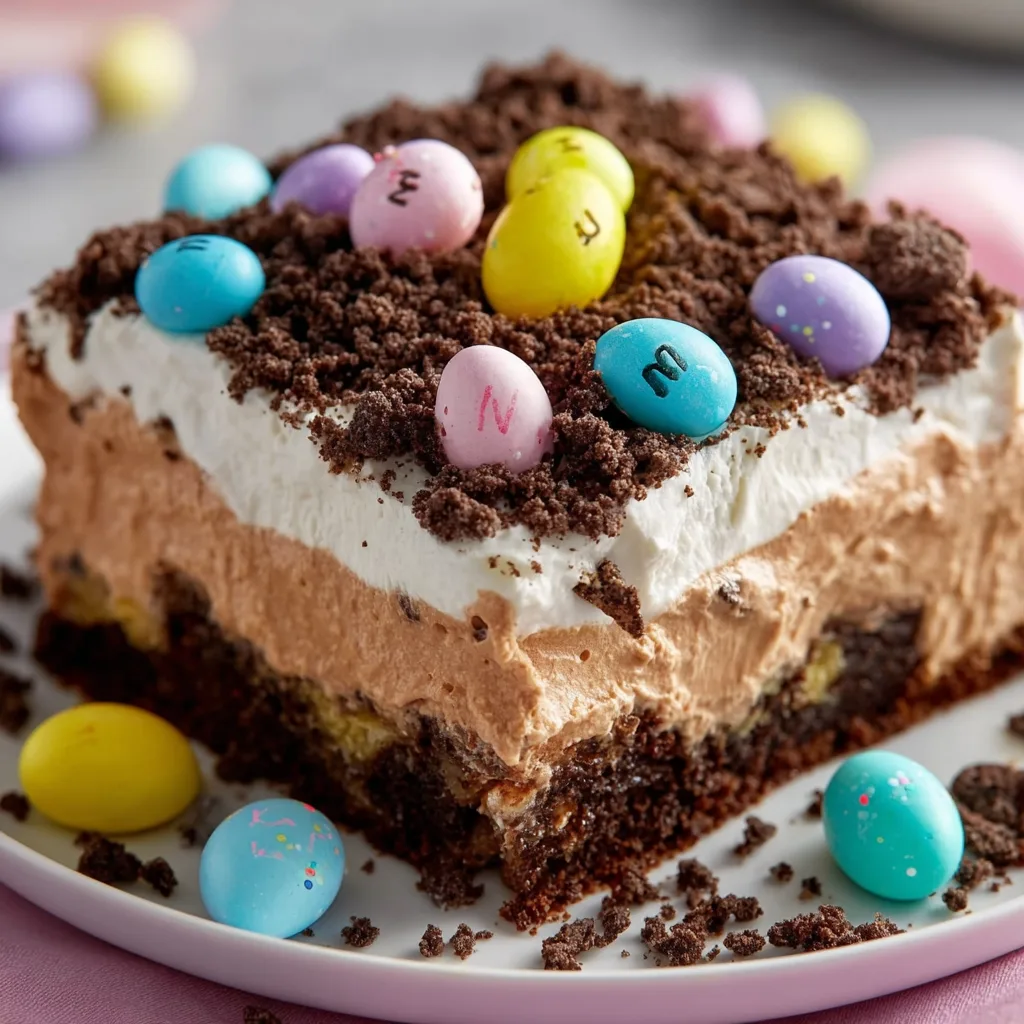 Easy No Bake Easter Dirt Cake Casserole Recipe – Quick &amp; Delicious Dessert