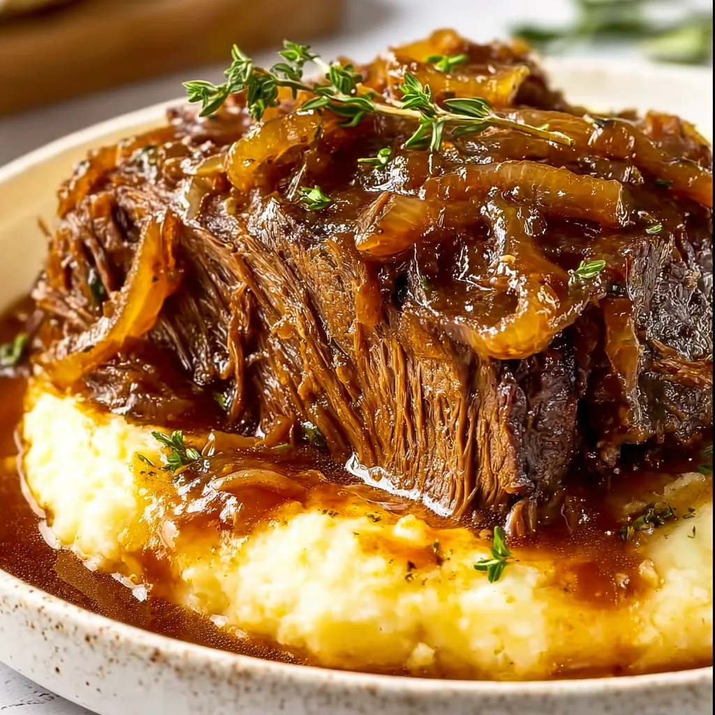Classic French Onion Pot Roast Recipe | Tender, Flavorful &amp; Easy to Make