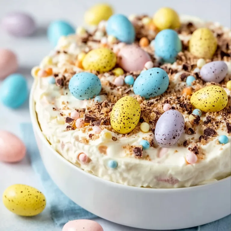 No Bake Cadbury Mini Eggs Cheesecake Dip Recipe – Easy &amp; Delicious Dessert