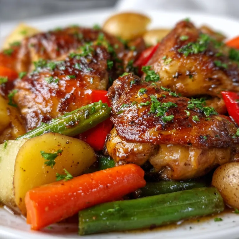 Slow Cooker Honey Garlic Chicken and Veggies Recipe – Easy, Healthy, and Delicious!