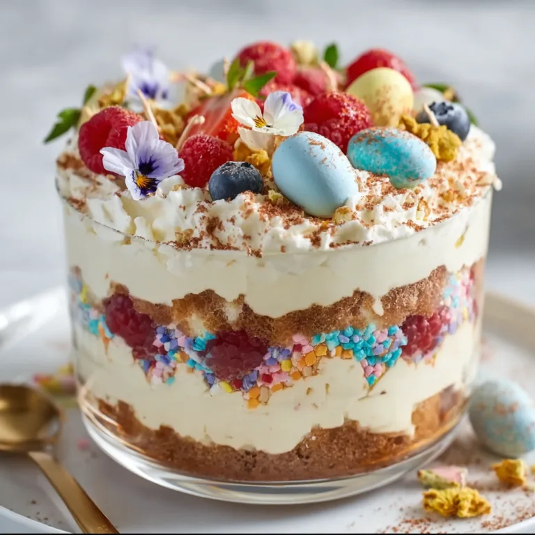 Triffle Easter Dessert Showstopper | Stunning &amp; Easy Holiday Treat