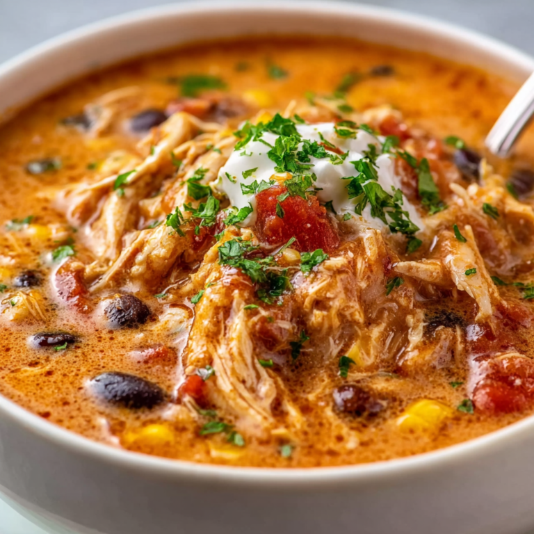 Easy Crack Chicken Chili Soup Recipe | Creamy, Cheesy &amp; Comforting
