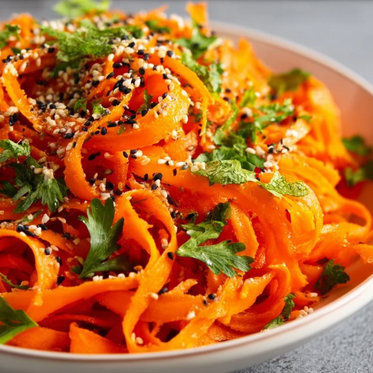 Fresh and Healthy Raw Carrot Salad Recipe | Easy Nutrient-Rich Dish