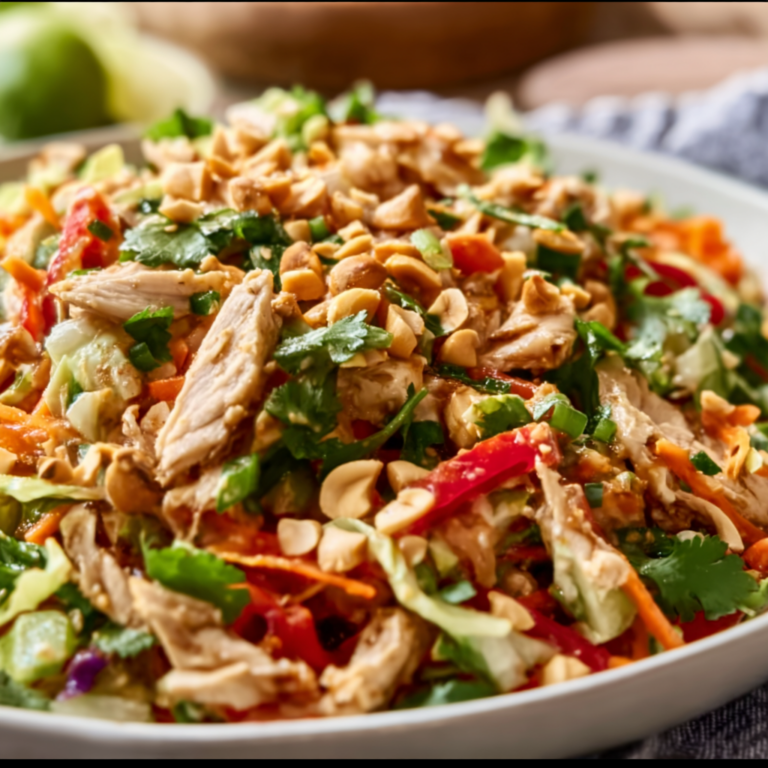 Chopped Thai-Inspired Chicken Salad Recipe | Fresh &amp; Flavorful Meal