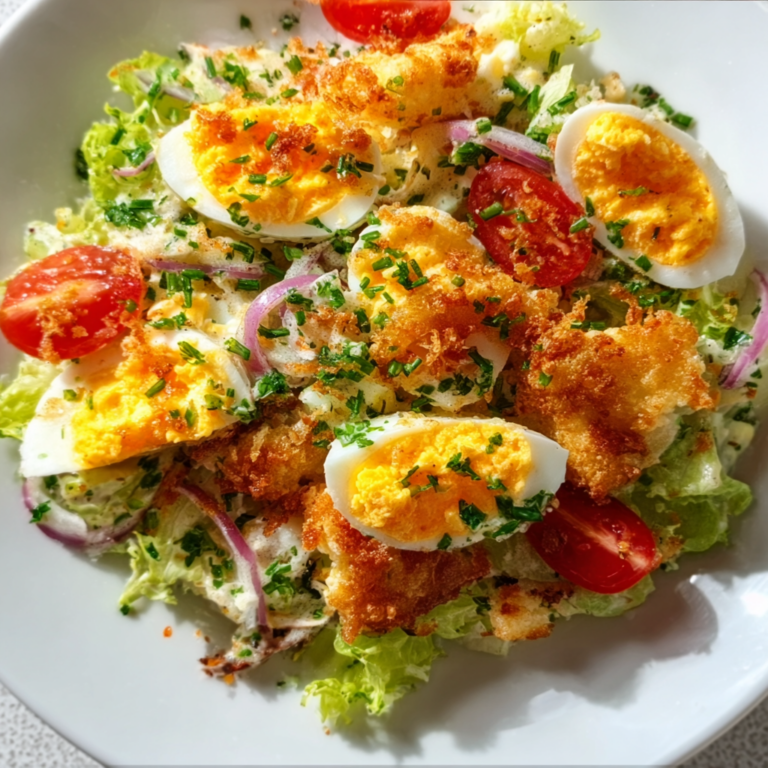 Crispy Egg Salad Recipe | Easy, Delicious &amp; Healthy Egg Salad