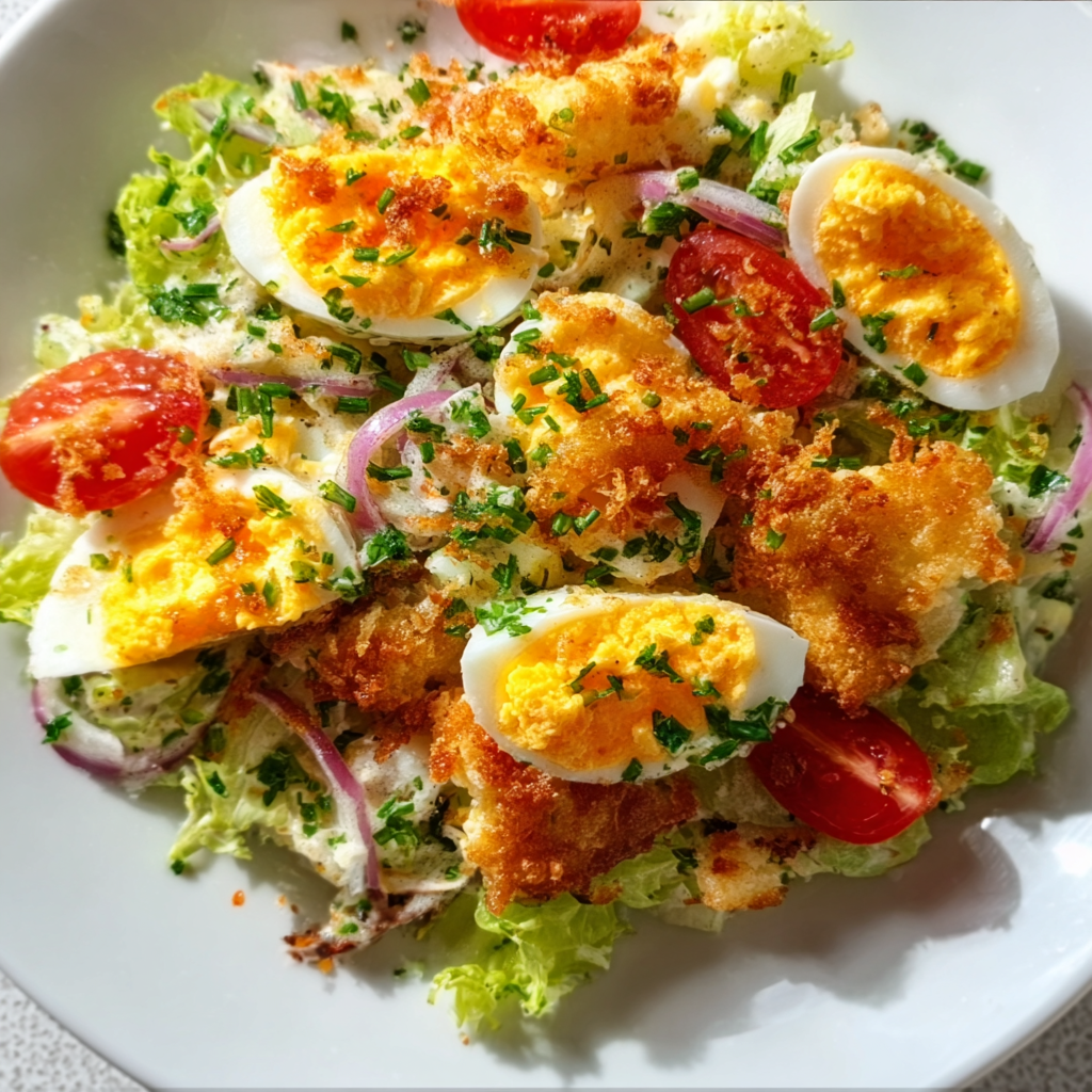 Crispy Egg Salad Recipe | Easy, Delicious &amp; Healthy Egg Salad