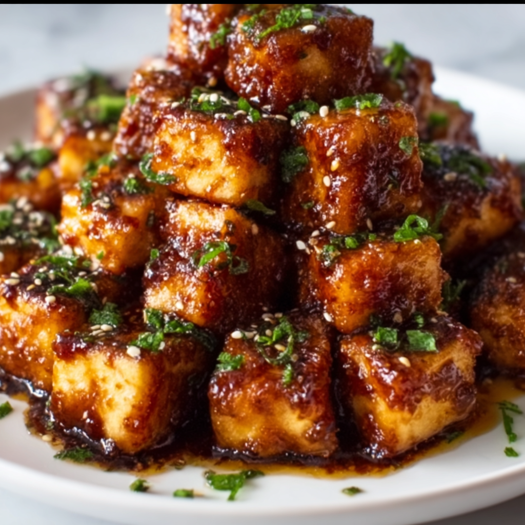 Crispy Honey Garlic Tofu Recipe | Easy &amp; Delicious Plant-Based Dish
