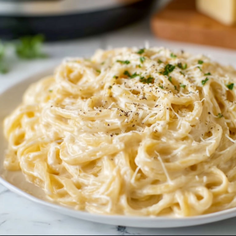 Dump and Start Instant Pot Alfredo Recipe | Easy Creamy Pasta in Minutes