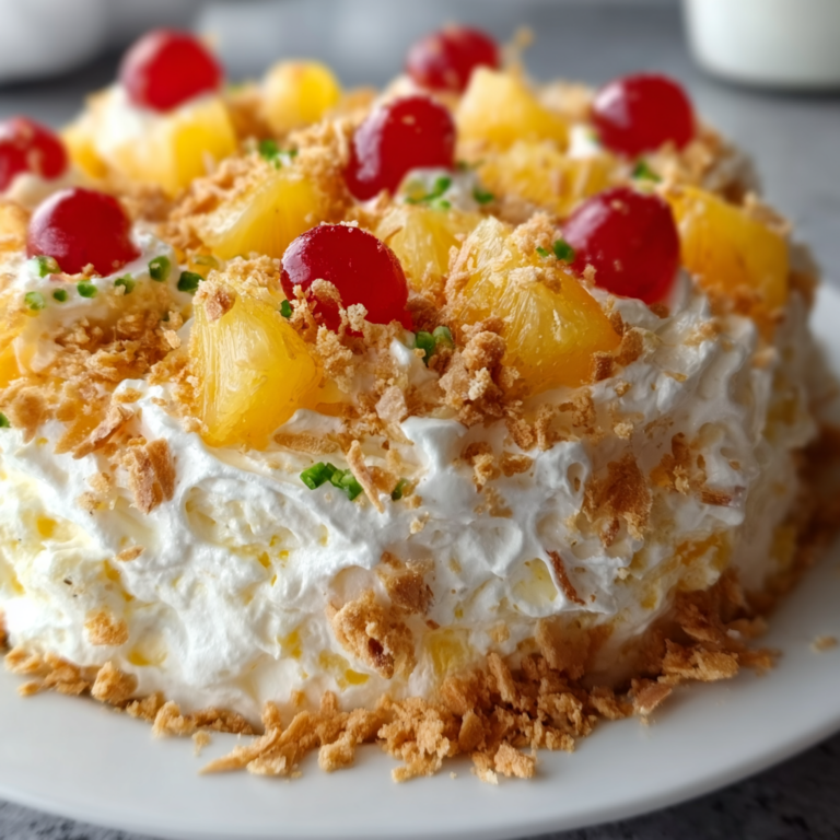 Delicious Hawaiian Cheesecake Salad Recipe | Easy &amp; Refreshing Dessert