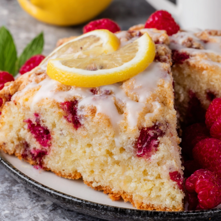 Delicious Lemon Raspberry Cake Recipe | Moist &amp; Tangy Dessert Delight