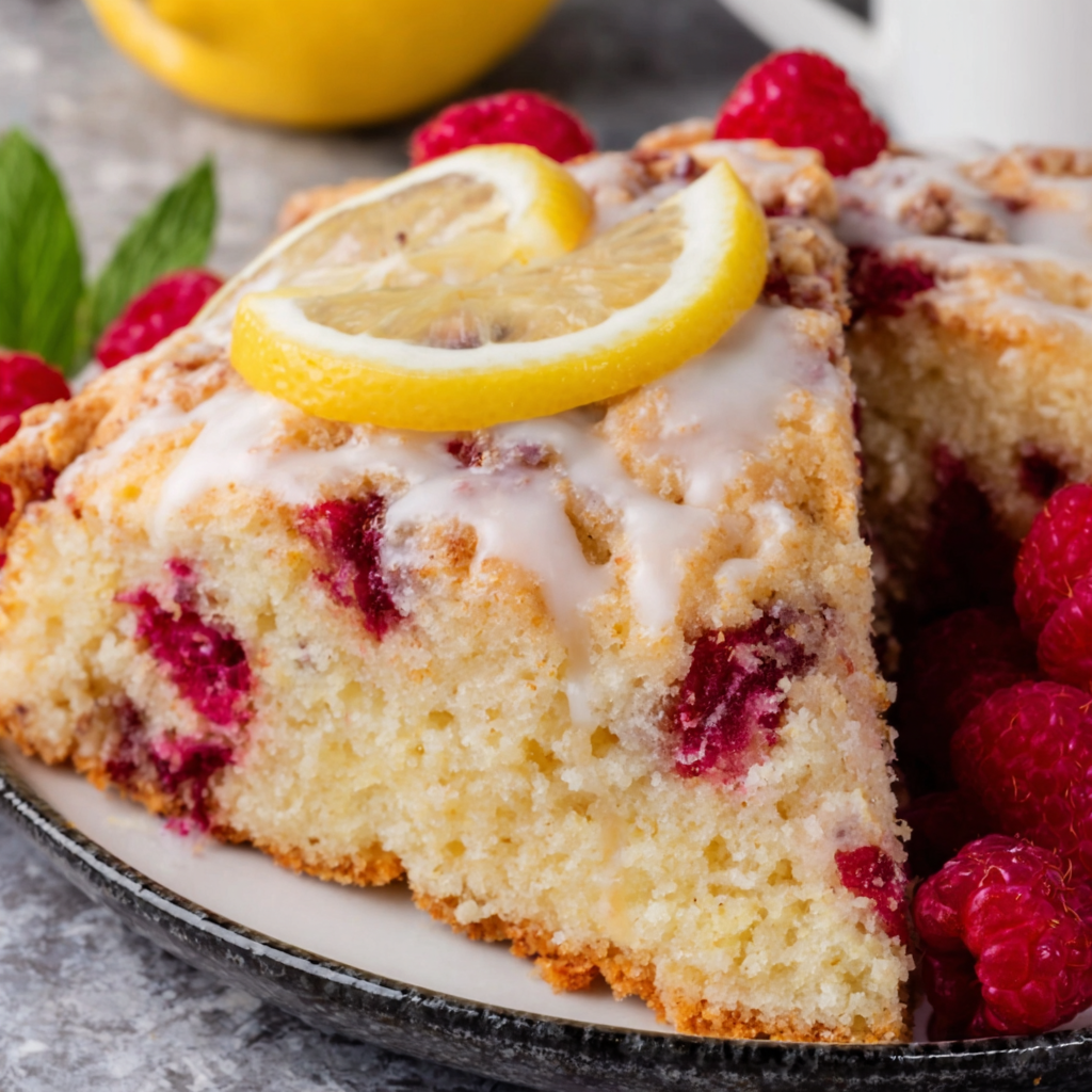 Delicious Lemon Raspberry Cake Recipe | Moist &amp; Tangy Dessert Delight