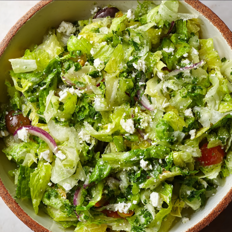 Authentic Maroulosalata Recipe | Fresh Greek Lettuce Salad Guide
