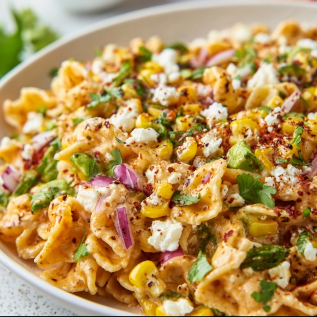 Mexican Street Corn Pasta Salad Recipe | Easy &amp; Delicious Summer Side Dish
