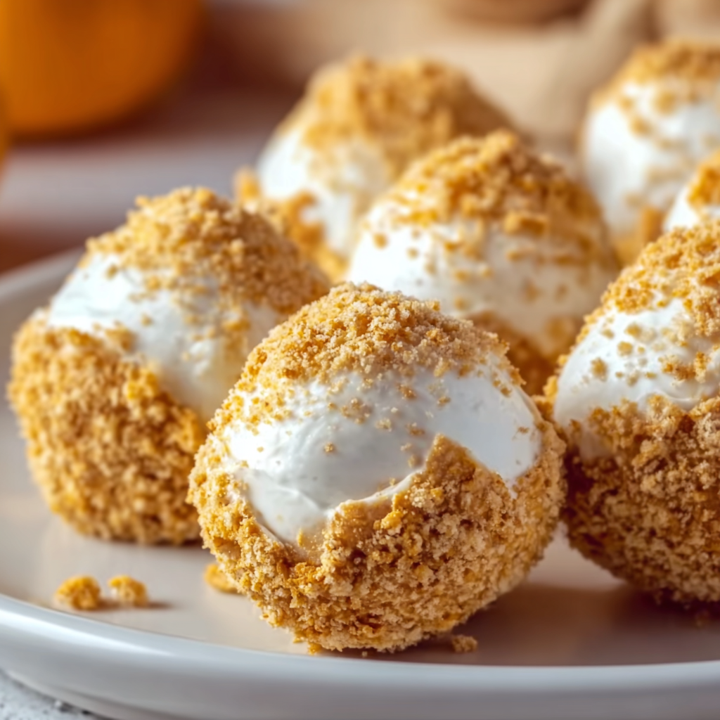No-Bake Pumpkin Cheesecake Balls Recipe – Easy Fall Dessert Bites