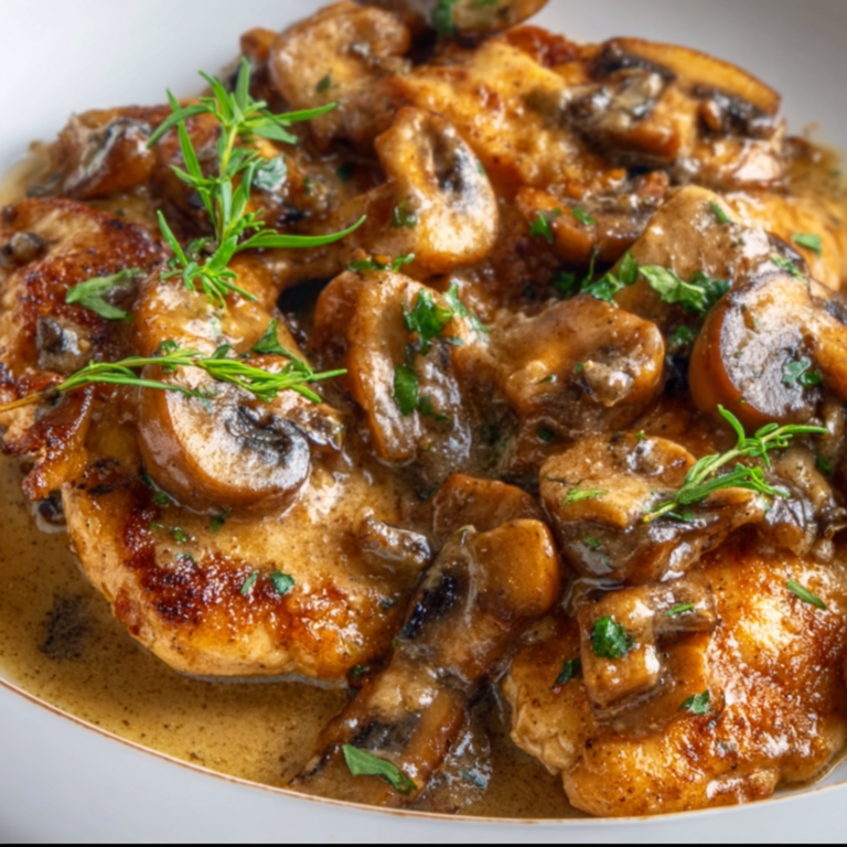Delicious Mushroom Chicken Recipe | Easy &amp; Creamy Chicken with Mushrooms