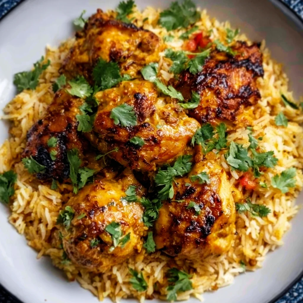 Moroccan Chicken & Rice